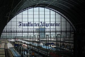 Bahnhof in Frankfurt in Hessen